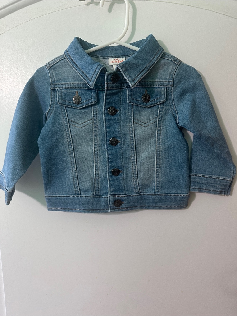 Cat & Jack Light Blue Denim Jacket for Kids